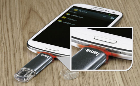 Hama Laeta Twin, pendrive per smartphone e tablet
